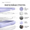 Чехол Elago MagSafe Soft Silicone для iPhone 14 Pro Max, фиолетовый
