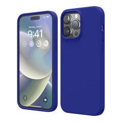 Чехол Elago Soft Silicone для iPhone 14 Pro, Cobalt Blue
