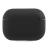Чехол BMW Signature leather with Metal logo для AirPods Pro, черный (BMAPSSLBK)