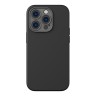 Чехол Baseus Liquid Silica Gel Magnetic case +Tempered glass для iPhone 14 Pro Max, черный (MagSafe)