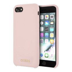Чехол Guess Silicone для iPhone 7/8/SE 2020, Light Pink