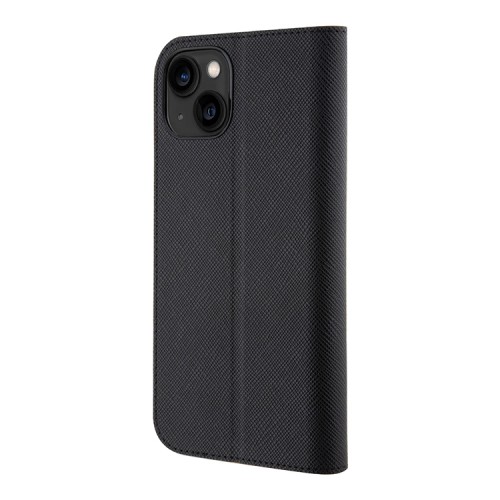 Чехол Lagerfeld PU Saffiano NFT Karl & Choupette Booktype для iPhone 14, черный