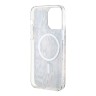 Чехол Guess Leopard Hard для iPhone 14 Pro Max, коричневый/золотой (MagSafe)