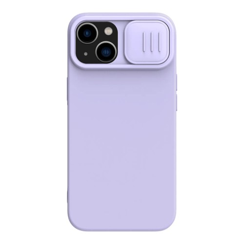Nillkin для iPhone 15 Plus чехол CamShield Silky Silicone Misty Purple