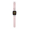Hello Kitty для Apple Watch 42-41-40 mm ремешок PU Grained leather 3D Rubber Kitty Head Pink