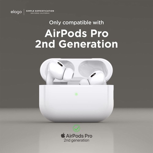 Elago для AirPods Pro 2 (all) чехол Armor Silicone case Stone