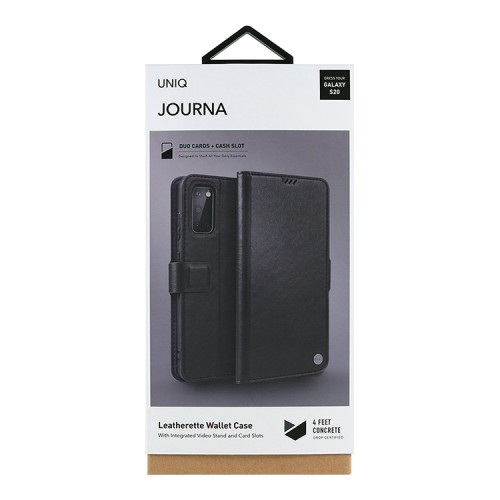 Чехол Uniq Journa Heritage для Galaxy S20, черный