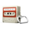 Elago для AirPods 4 чехол Unique Cassette Tape Hang case Classic White/Red