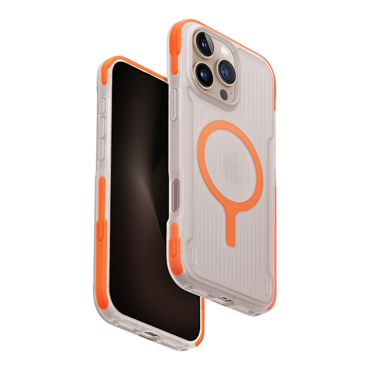 Uniq для iPhone 16 Pro Max чехол Combat Active Volt Orange (MagSafe)