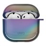 Uniq для Airpods 4 чехол Iridescia (holographic) Midnight Quartz