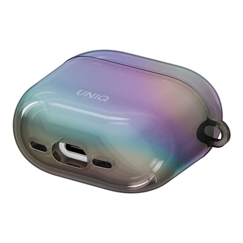 Uniq для Airpods 4 чехол Iridescia (holographic) Midnight Quartz
