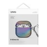Uniq для Airpods 4 чехол Iridescia (holographic) Midnight Quartz