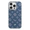 BlueO чехол для iPhone 16 Pro Max Kevlar Air Aramid fiber Logo Blue (MagSafe)