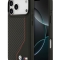 BMW для iPhone 17 Pro Max чехол M-series PU Carbon/Smooth Metal logo Hard Black/Red (MagSafe)