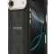 Guess для iPhone Air чехол PU 4G Stripe Classic metal logo Gold camera Hard Black (MagSafe)