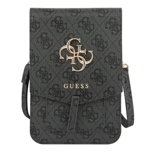 Сумка Guess Wallet Bag 4G Big metal logo для смартфонов, серая