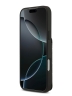 Karl Lagerfeld для iPhone 17 Pro Max чехол Cardslot Stand PU Saffiano Monogram NFT Choupette Hard Black