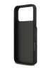 Karl Lagerfeld для iPhone 17 Pro Max чехол Cardslot Stand PU Saffiano Monogram NFT Choupette Hard Black