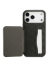 Karl Lagerfeld для iPhone 17 Pro Max чехол Cardslot Stand PU Saffiano Monogram NFT Choupette Hard Black