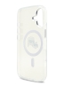 Karl Lagerfeld для iPhone 17 чехол IML NFT Karl & Choup Heads Metal camera Hard White (MagSafe)
