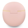 Guess Наушники TWS Bluetooth Round with Printed Triangle logo Pink
