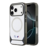 BMW для iPhone 17 Pro чехол M-series IML Metal camera Double logo Hard White (MagSafe)
