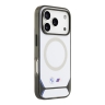 BMW для iPhone 17 Pro чехол M-series IML Metal camera Double logo Hard White (MagSafe)