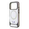 BMW для iPhone 17 Pro чехол M-series IML Metal camera Double logo Hard White (MagSafe)