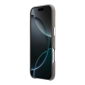 DKNY для iPhone Air чехол PU Full Wrapped leather Verical logo Metal Cam Hard Beige (MagSafe)