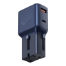 Energea СЗУ TravelGo adapter 35, USB-C + USB-A, PD35W 150 countries Blue