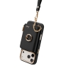Uniq картхолдер COEHL Mirelle Magnetic Wallet with Wrist strap Ebony Black