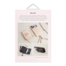 Uniq картхолдер COEHL Mirelle Magnetic Wallet with Wrist strap Ebony Black
