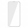 Baseus All-glass (Dust-proof) для iPhone 14 Pro (2 шт), черная рамка