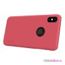Чехол Nillkin Super Frosted Shield для iPhone XS Max, красный 