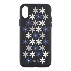Чехол Luna Aristo Daisies для iPhone XR, черный