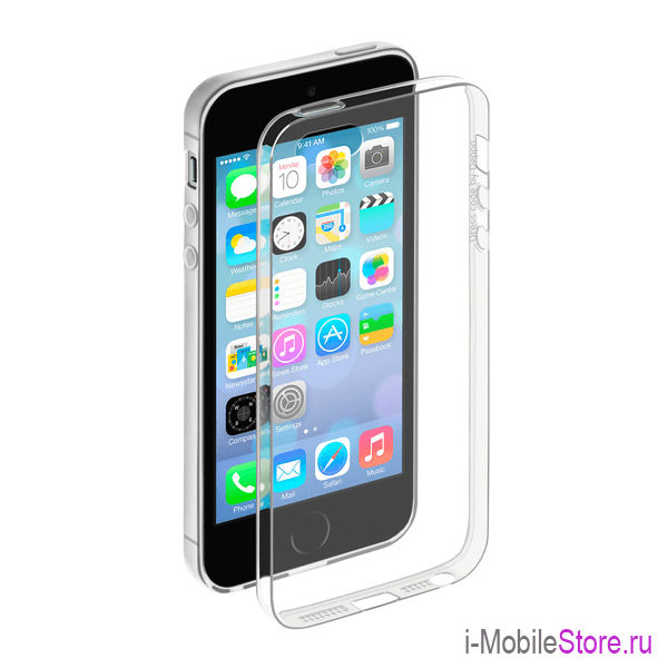 Чехол Deppa Gel Case для iPhone 5/5s, прозрачный