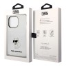 Чехол Lagerfeld NFT Choupette Hard для iPhone 14 Pro Max, прозрачный