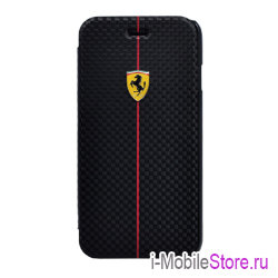 Чехол Ferrari Formula One Booktype для iPhone 6 Plus/6s+, черный