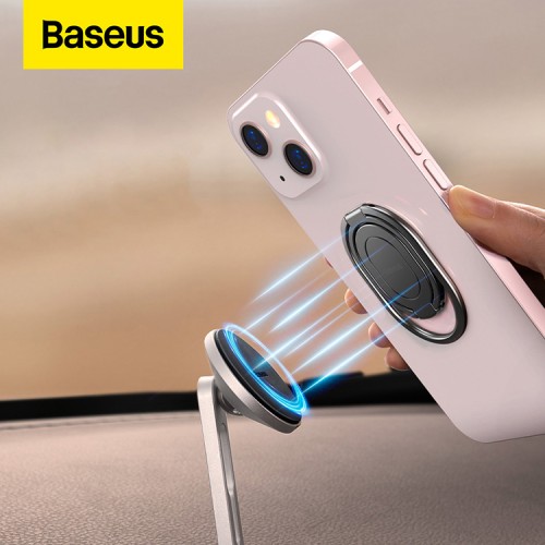 Кольцо держатель Baseus Rails Phone Ring Stand/Holder, серый