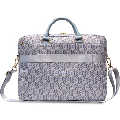 Сумка Guess G CUBE Bag для ноутбуков 15-16 дюймов, голубая