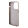 Guess для iPhone 15 Pro Max чехол GripStand PU 4G with Triangle Diamond metal logo Hard Pink