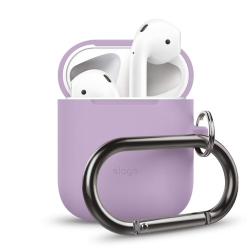 Чехол Elago Hang case для AirPods 1/2, фиолетовый (lavender)