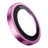 BlueO стекло для iPhone 16/16 Plus, Camera lens Armor Aluminium 2 шт. Pink (+installer)