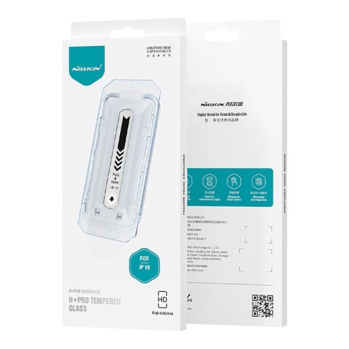 Nillkin стекло прозрачное без рамки для iPhone 16, H+PRO 0.25mm Transparent