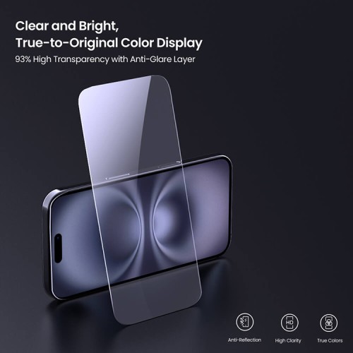 Nillkin стекло прозрачное без рамки для iPhone 16, H+PRO 0.25mm Transparent