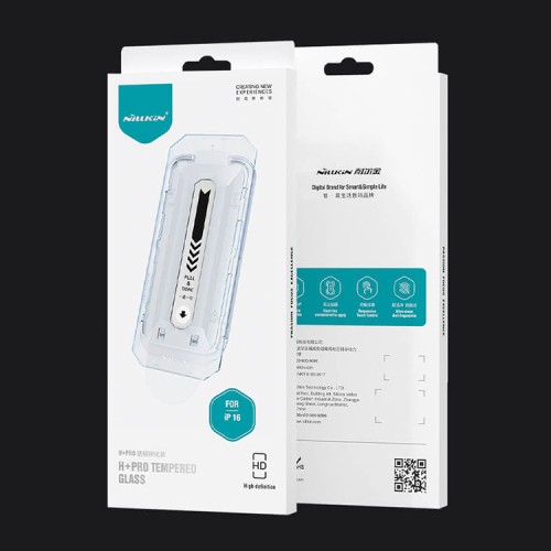 Nillkin стекло прозрачное без рамки для iPhone 16, H+PRO 0.25mm Transparent