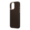 Uniq для iPhone 16 Pro чехол KEVA MAX Kevlar with Camera stand Brown (MagSafe)