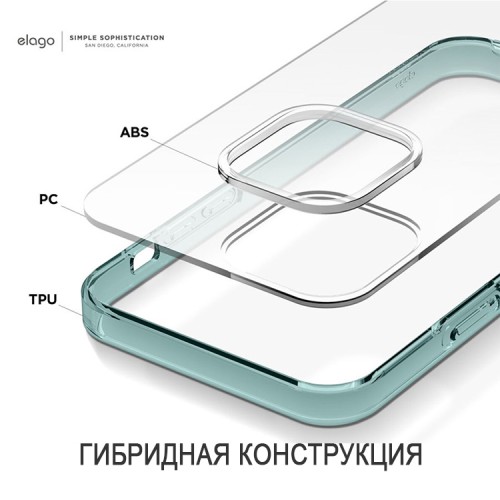 Чехол Elago HYBRID для iPhone 12 | 12 Pro, mint