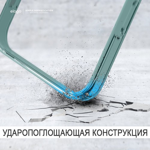 Чехол Elago HYBRID для iPhone 12 | 12 Pro, mint