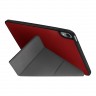 Чехол Uniq Transforma Rigor Anti-microbial для iPad Air 10.9 (2020) с отсеком для стилуса, красный